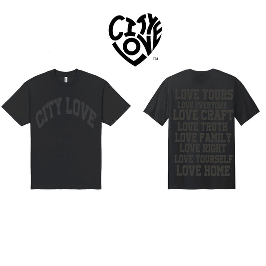 CITY LOVE Blackout Tee